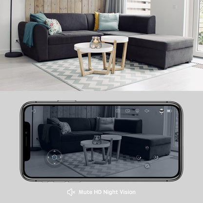 SE Home Robot Camera: 1080P Mobile Familybot Pet Companion